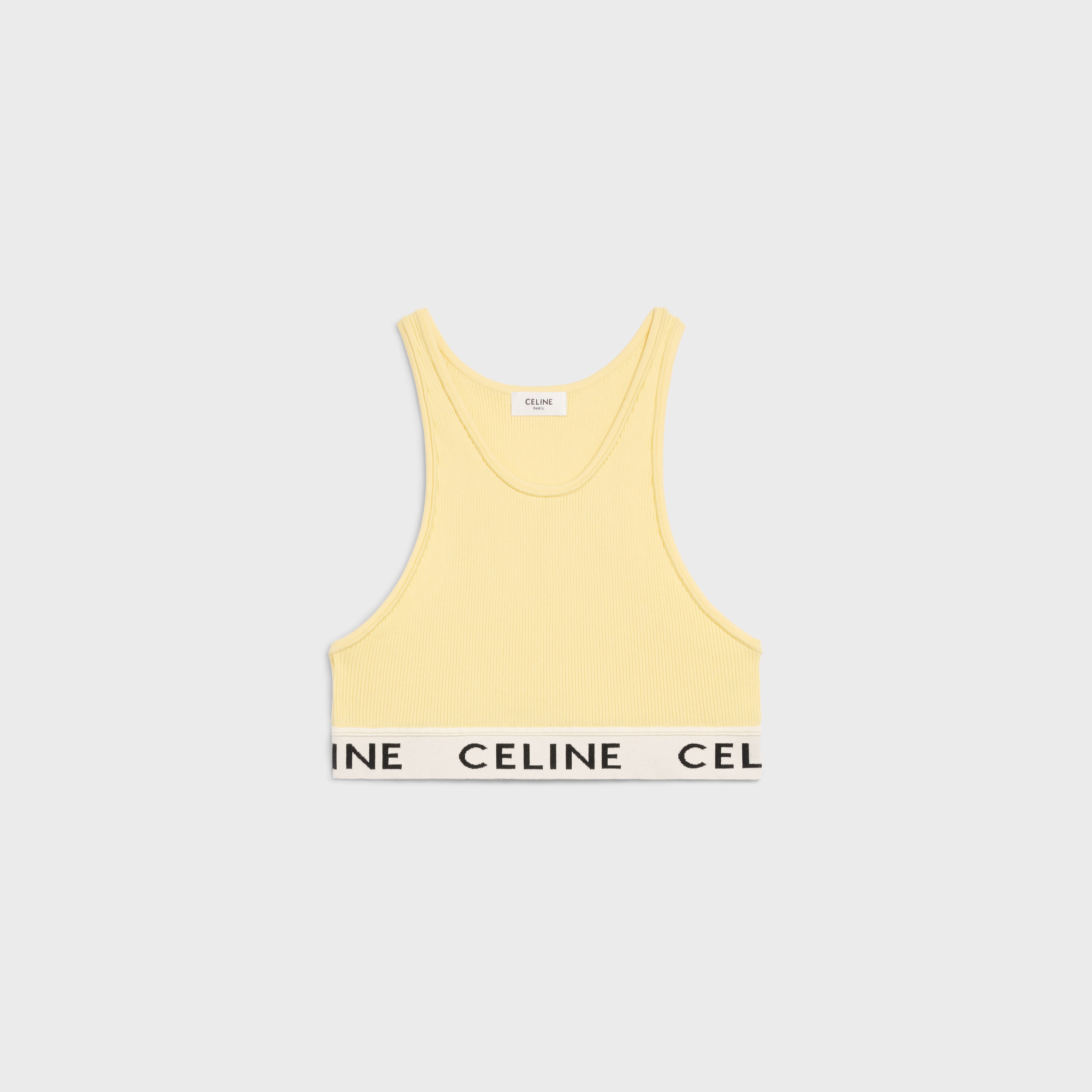 CELINE SPORTS BRA IN ATHLETIC KNIT - 1