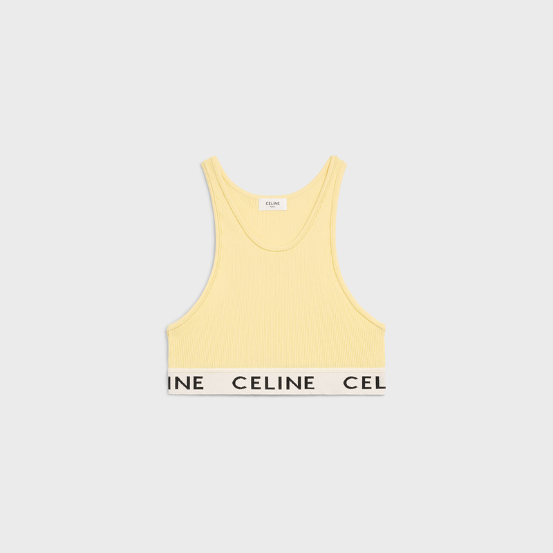 CELINE SPORTS BRA IN ATHLETIC KNIT 1
