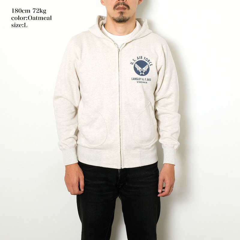 FULL ZIP SWEAT PARKA - U.S. AIR FORCE - BR65599 9