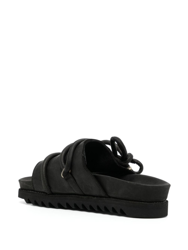 lace-up leather sandals 3