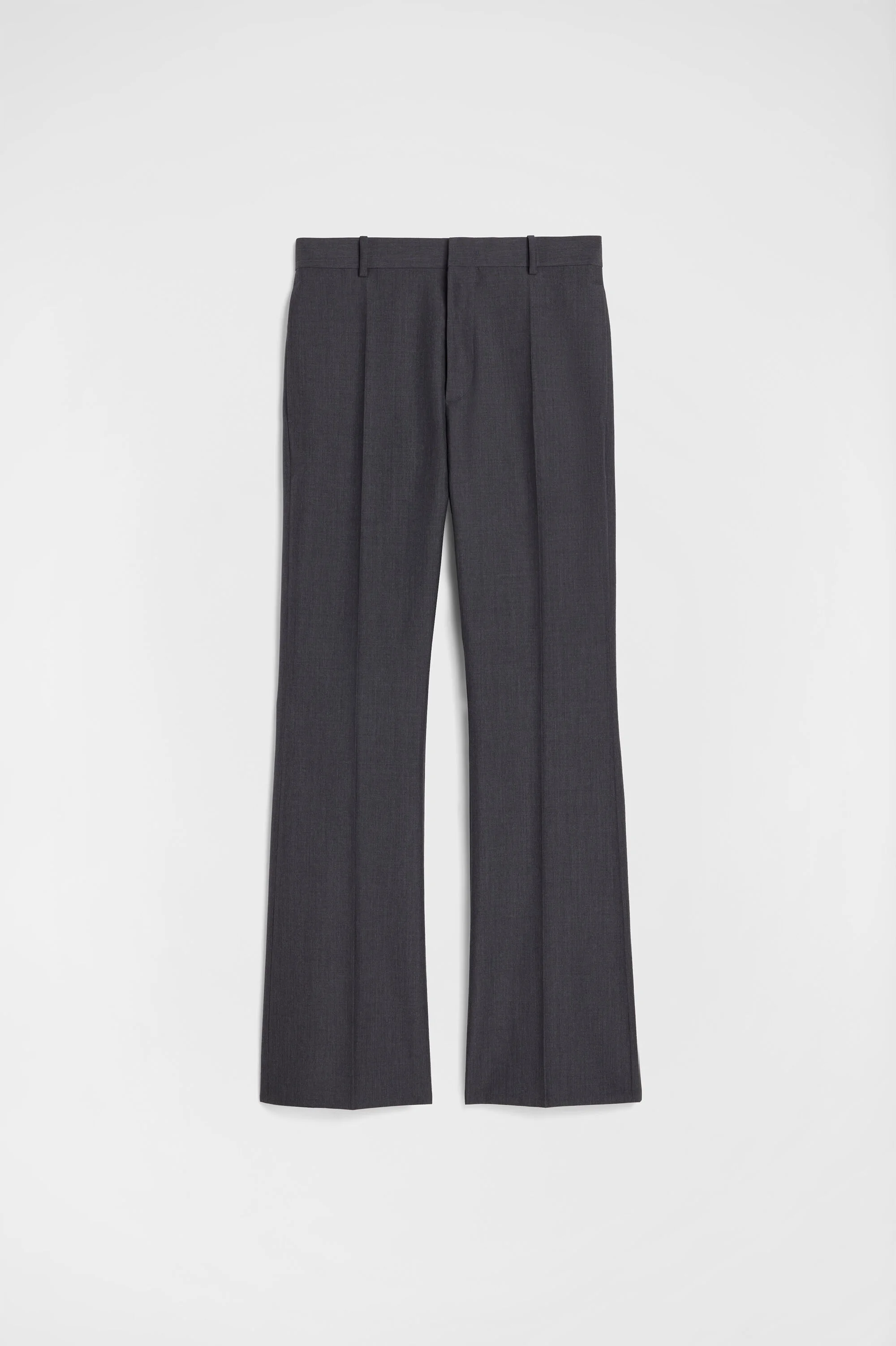 Fil-à-Fil Wool Trousers - 1