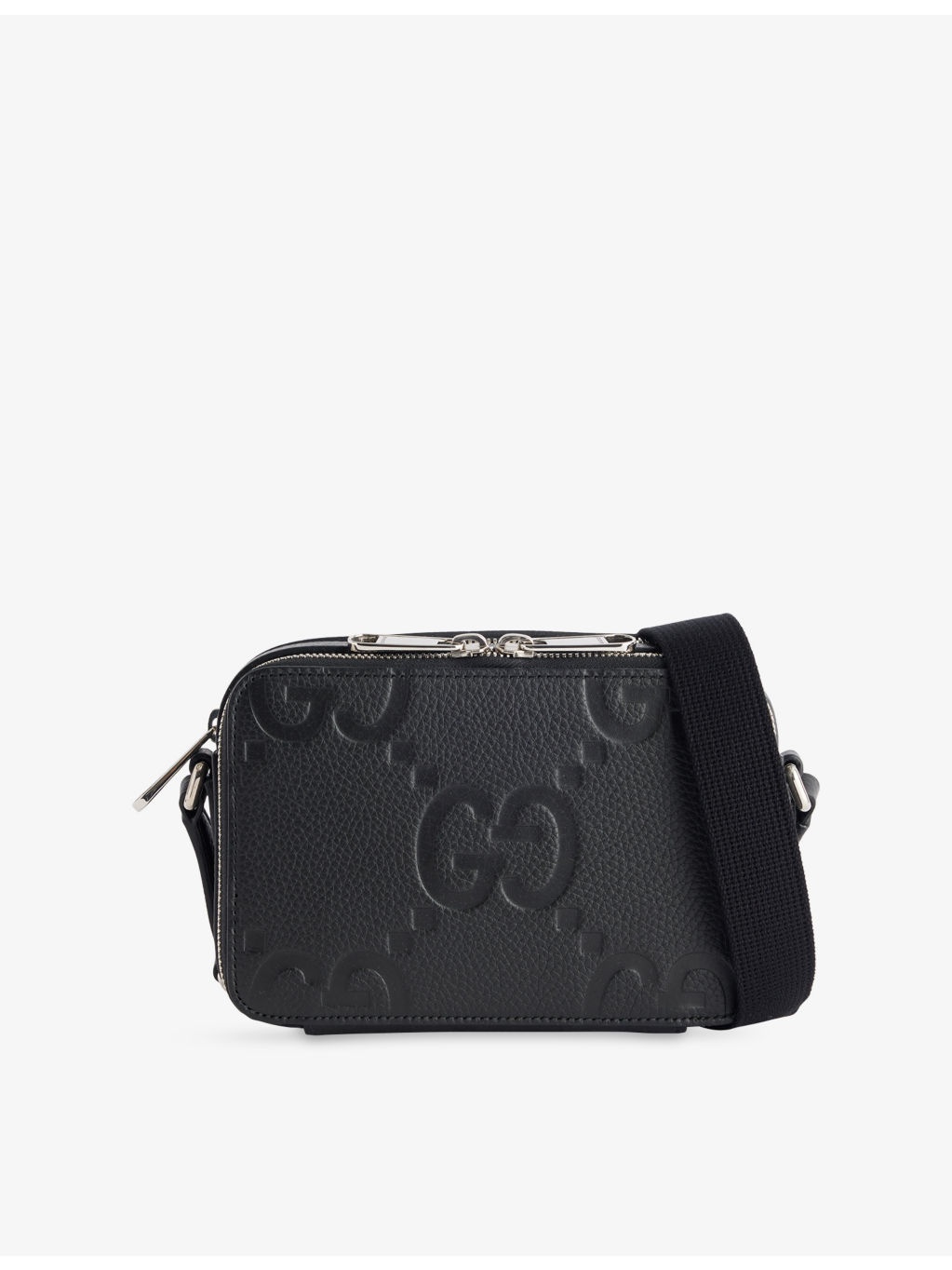 GG Jumbo Mini Leather Cross-Body Bag - 1