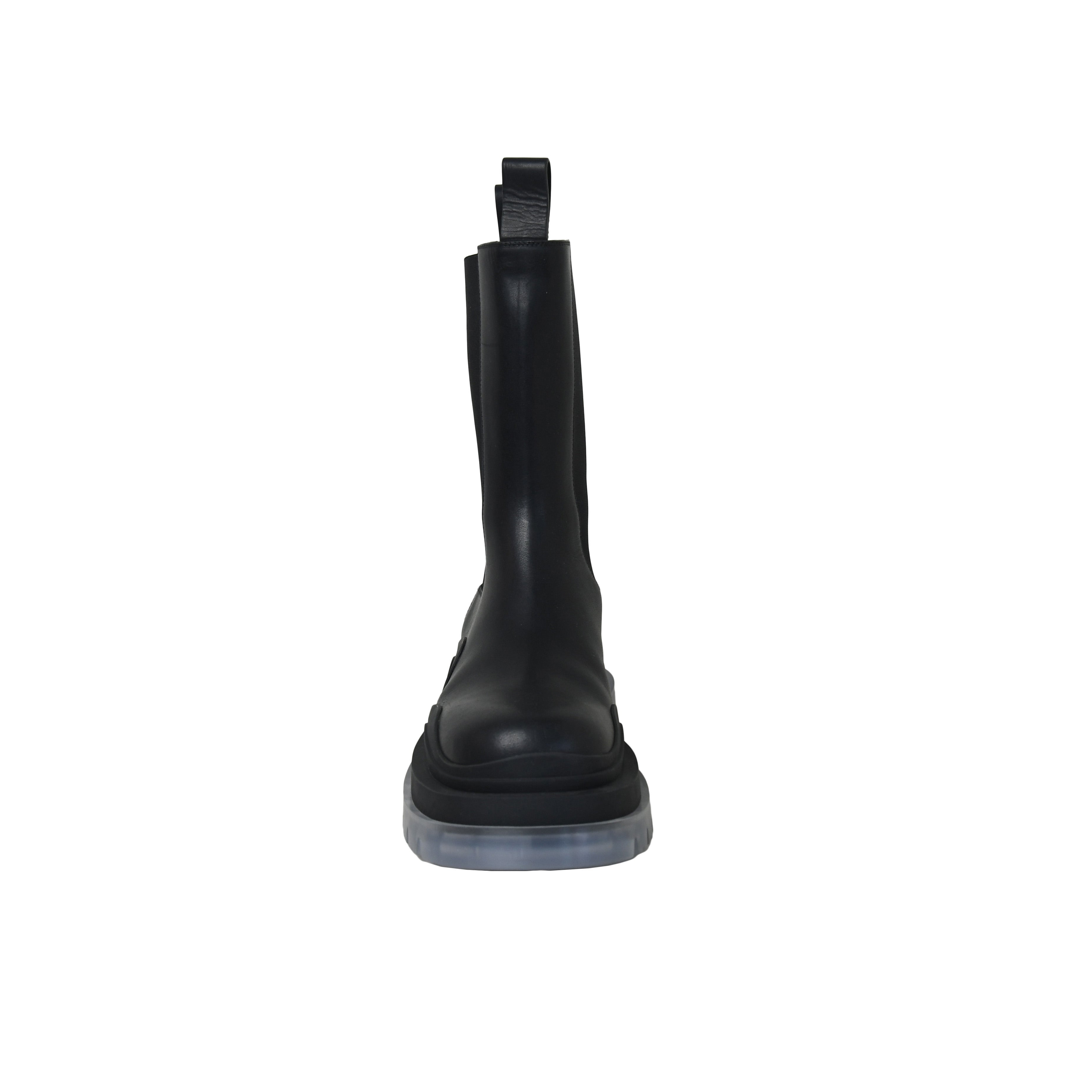 Bottega Veneta Tire Miltary Calf Boot Black - 4
