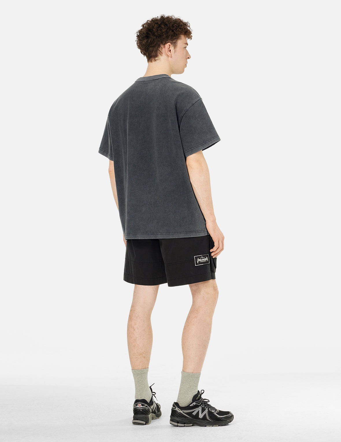 Sketch Logo Print Relax Fit T-Shirt - 4