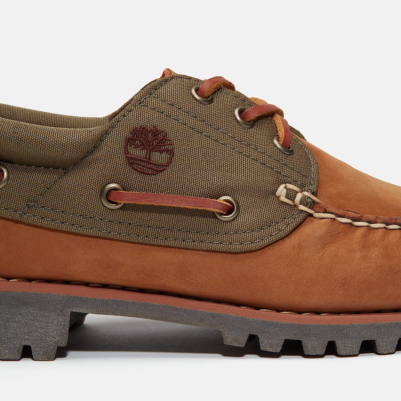 Men's Timberland® Authentics 3-Eye Boat Shoe - 7