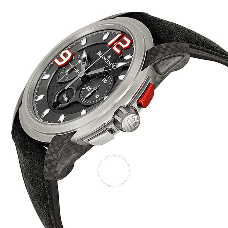 Blancpain L-Evolution Black Carbon Fiber Dial Titanium Automatic Men's Watch 8885F-1203-52B - 2