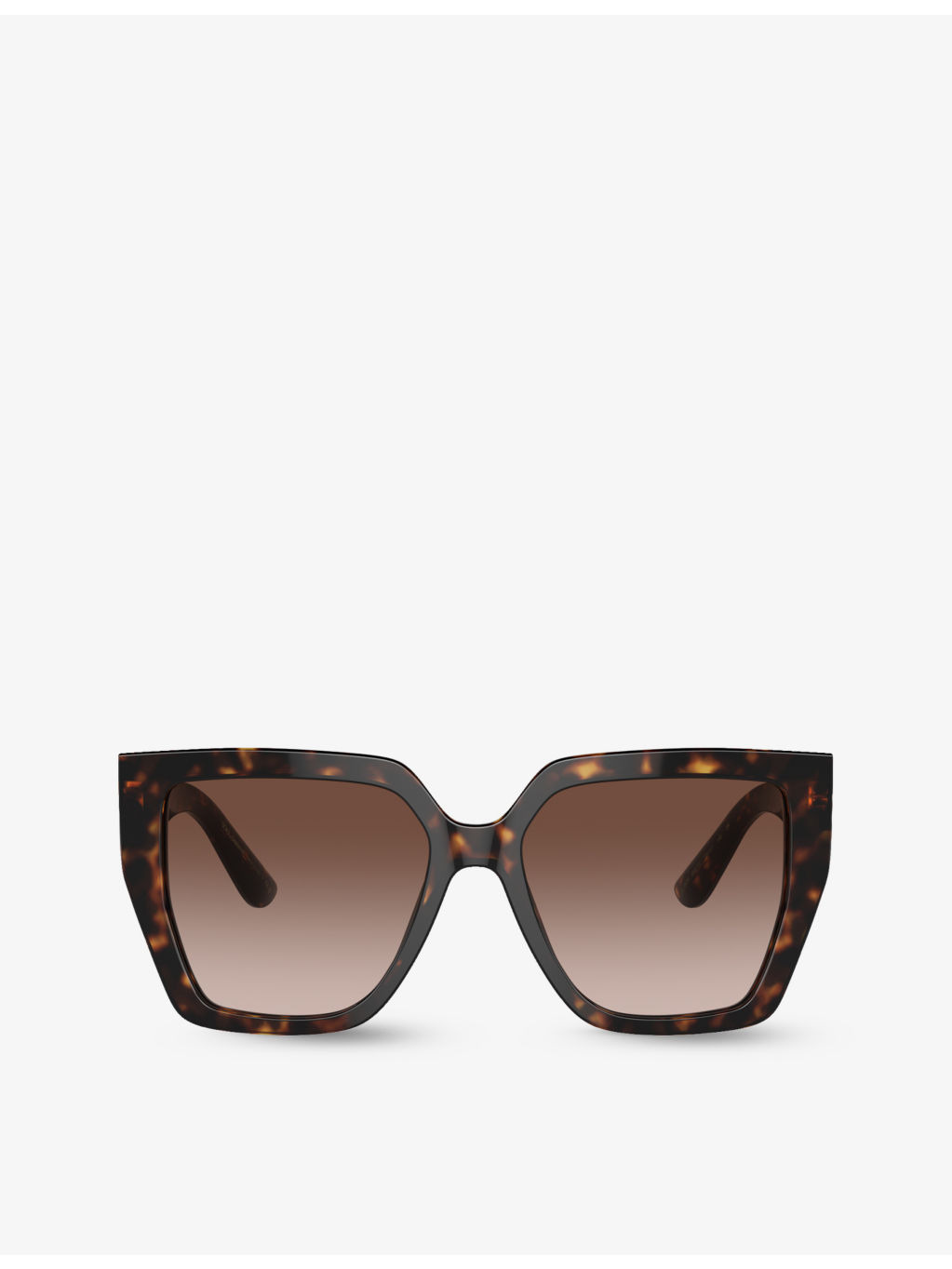 DG4438 square-frame tortoiseshell acetate sunglasses - 1
