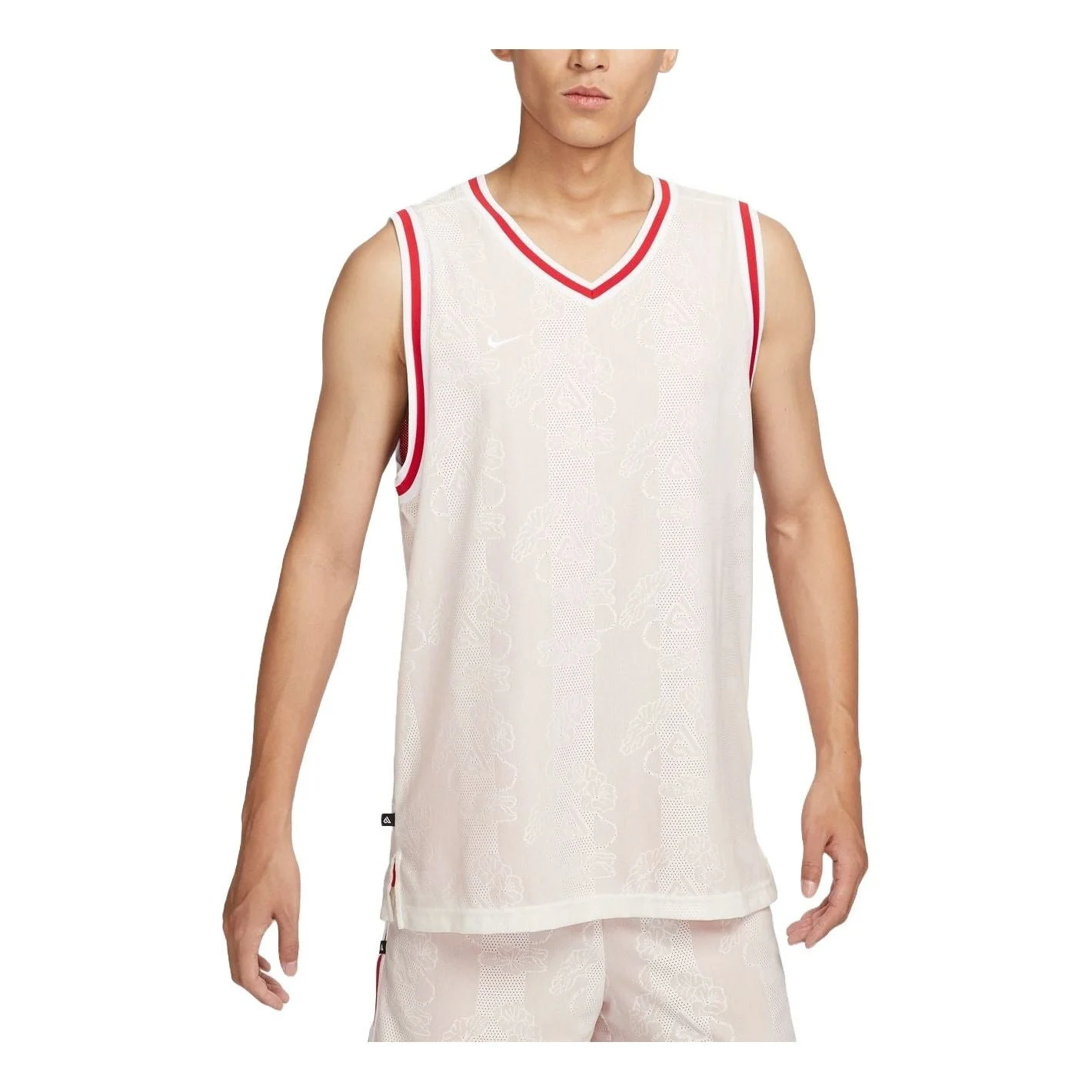 Nike Giannis Dri-FIT DNA Basketball Jersey Asia Sizing 'Sail White' FZ0925-133 - 1