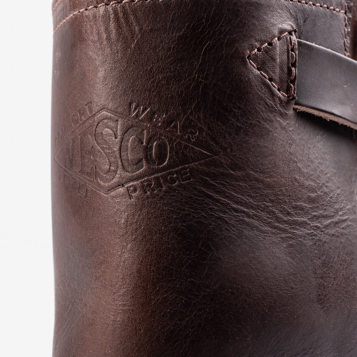 WESCO-MRLOU-CXL-BRN Wesco® - 10" Chromexcel Steerhide Engineer Boot - Brown The "Mister Lou" - 7