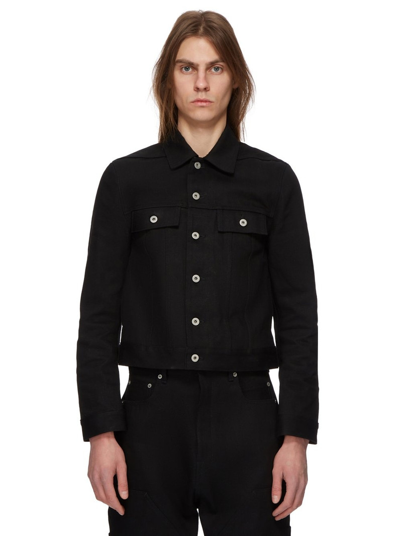 Black Hollywood Trucker Jacket 1