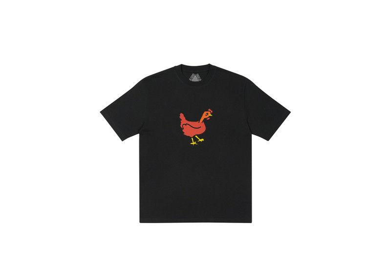 CLUCKING T-SHIRT BLACK - 1