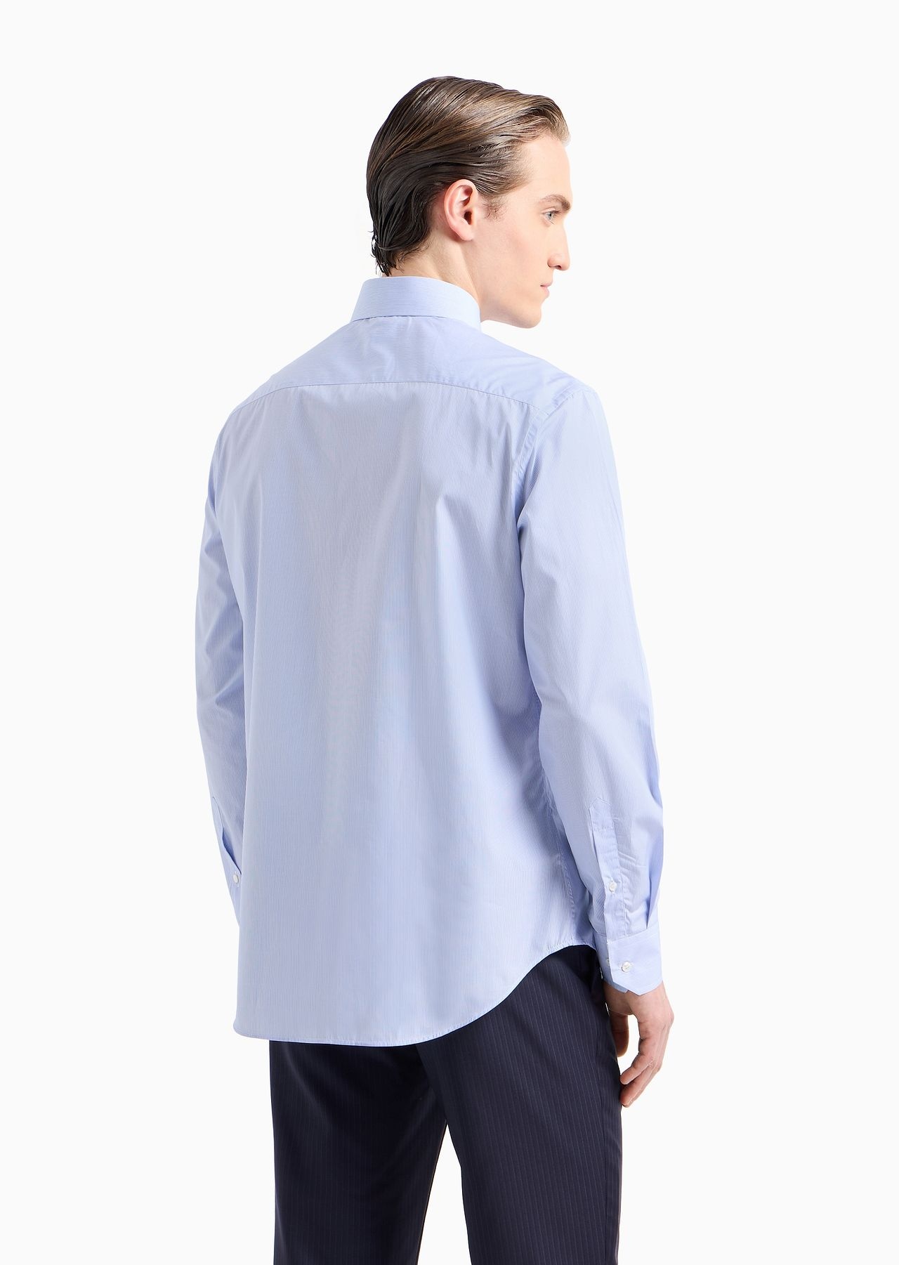 Regular-fit shirt made from micro-woven cotton - 3