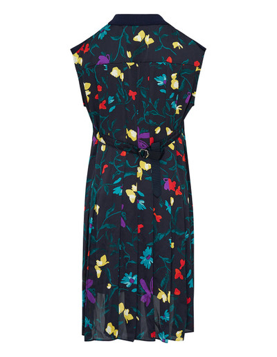 sacai Floral Print Knit Dress outlook