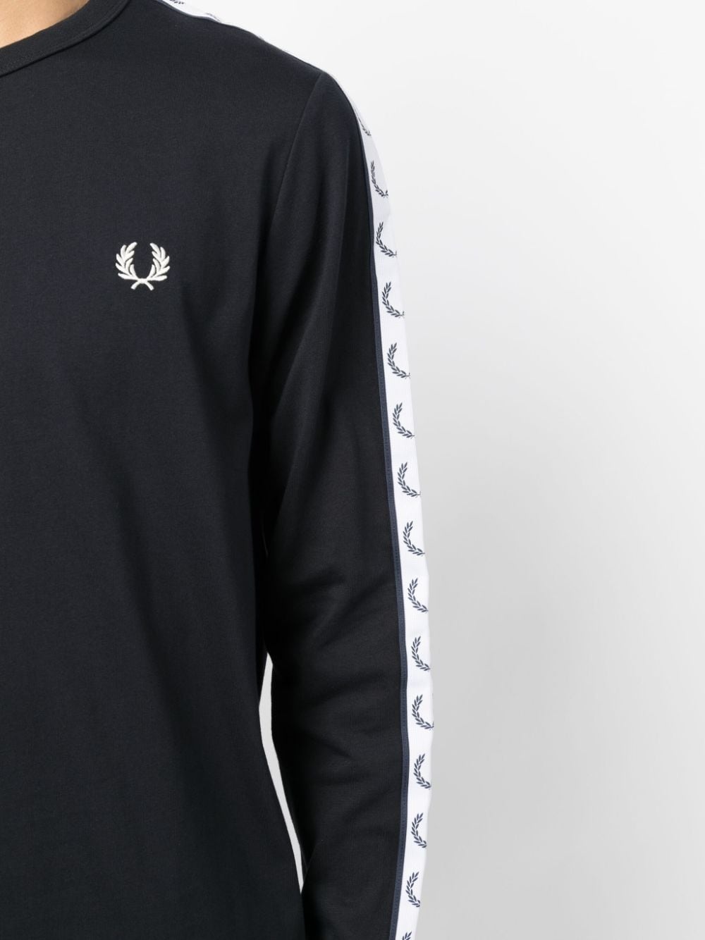 embroidered-logo long-sleeve sweatshirt - 5