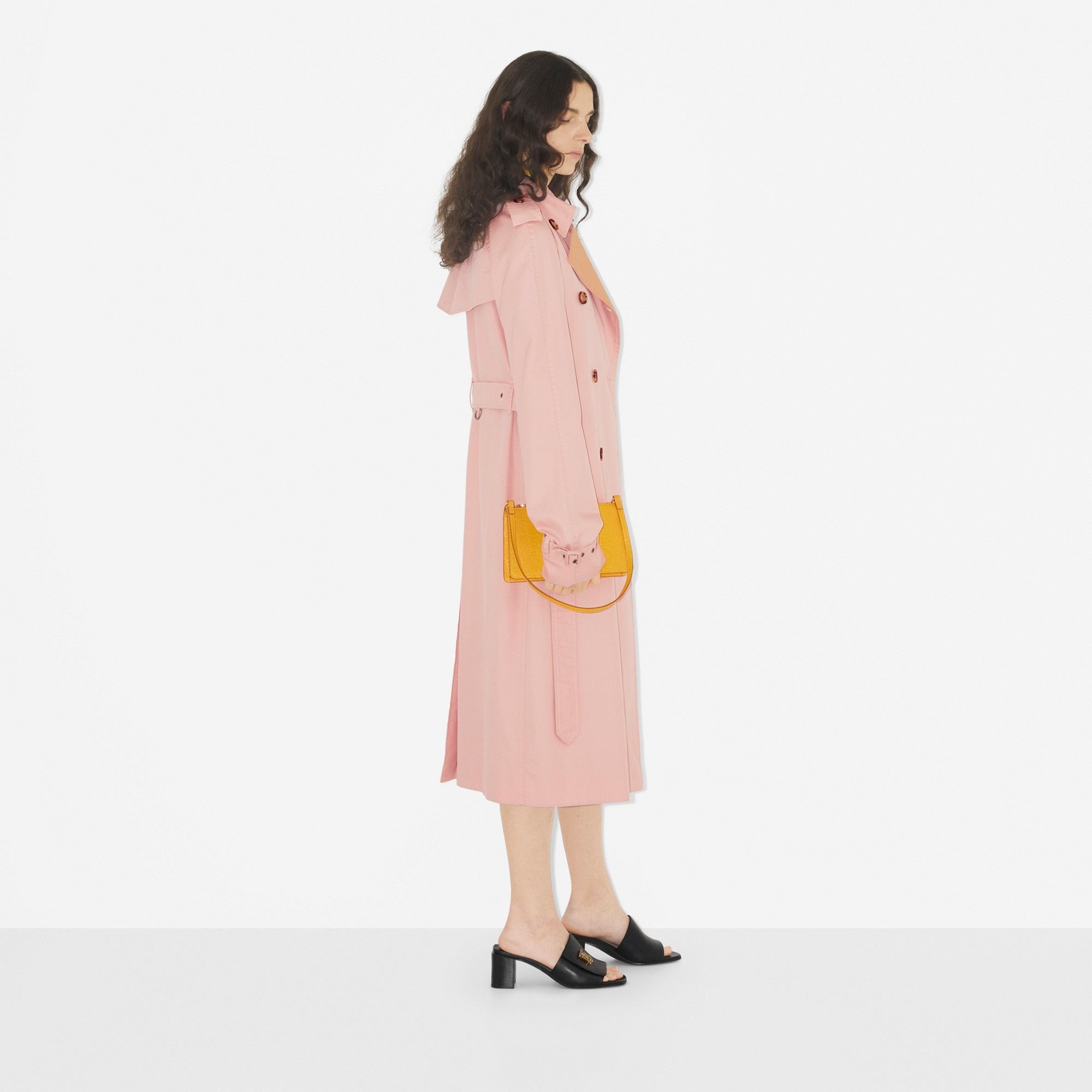 Cotton Gabardine Trench Coat - 3