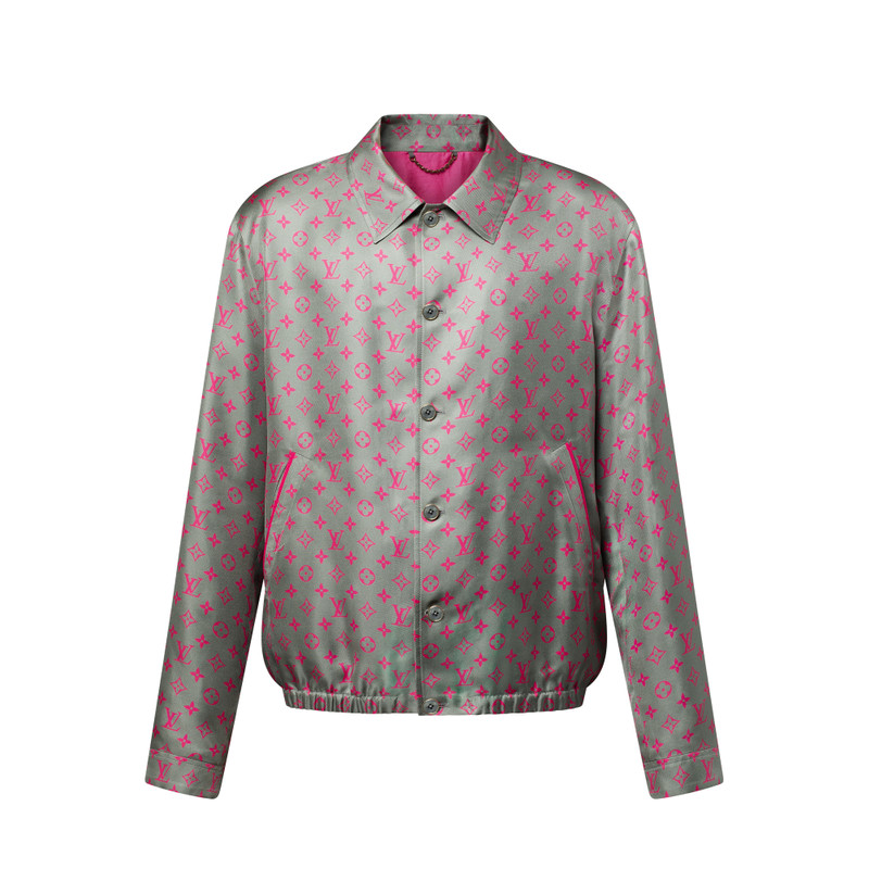 Monogram Silk Blouson 1