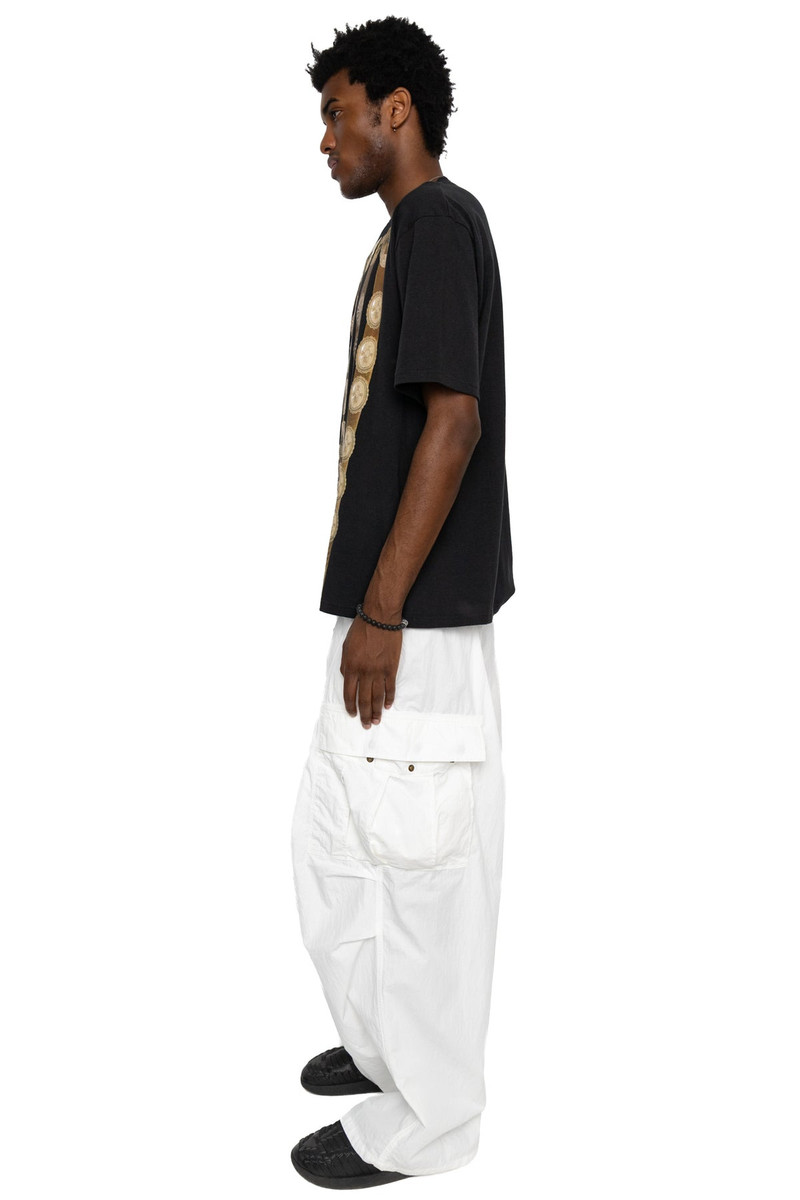 Kapital 20/- Jersey Crew T (Curtain Concho) - Black outlook