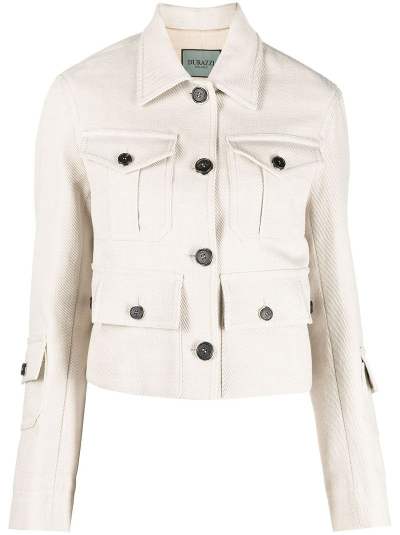 multi-pocket cropped jacket 1