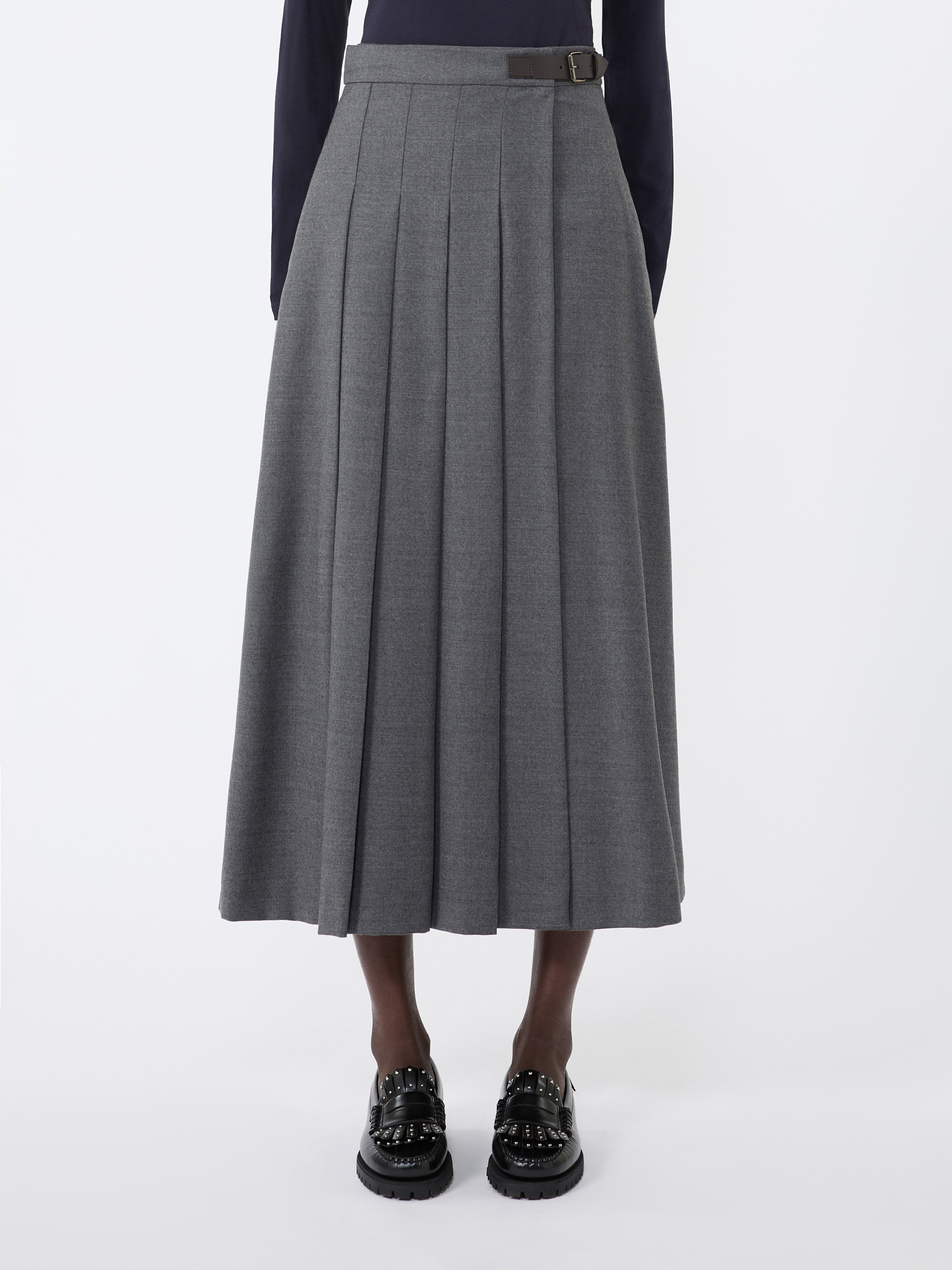 FASTOSO Wool wrap skirt - 3