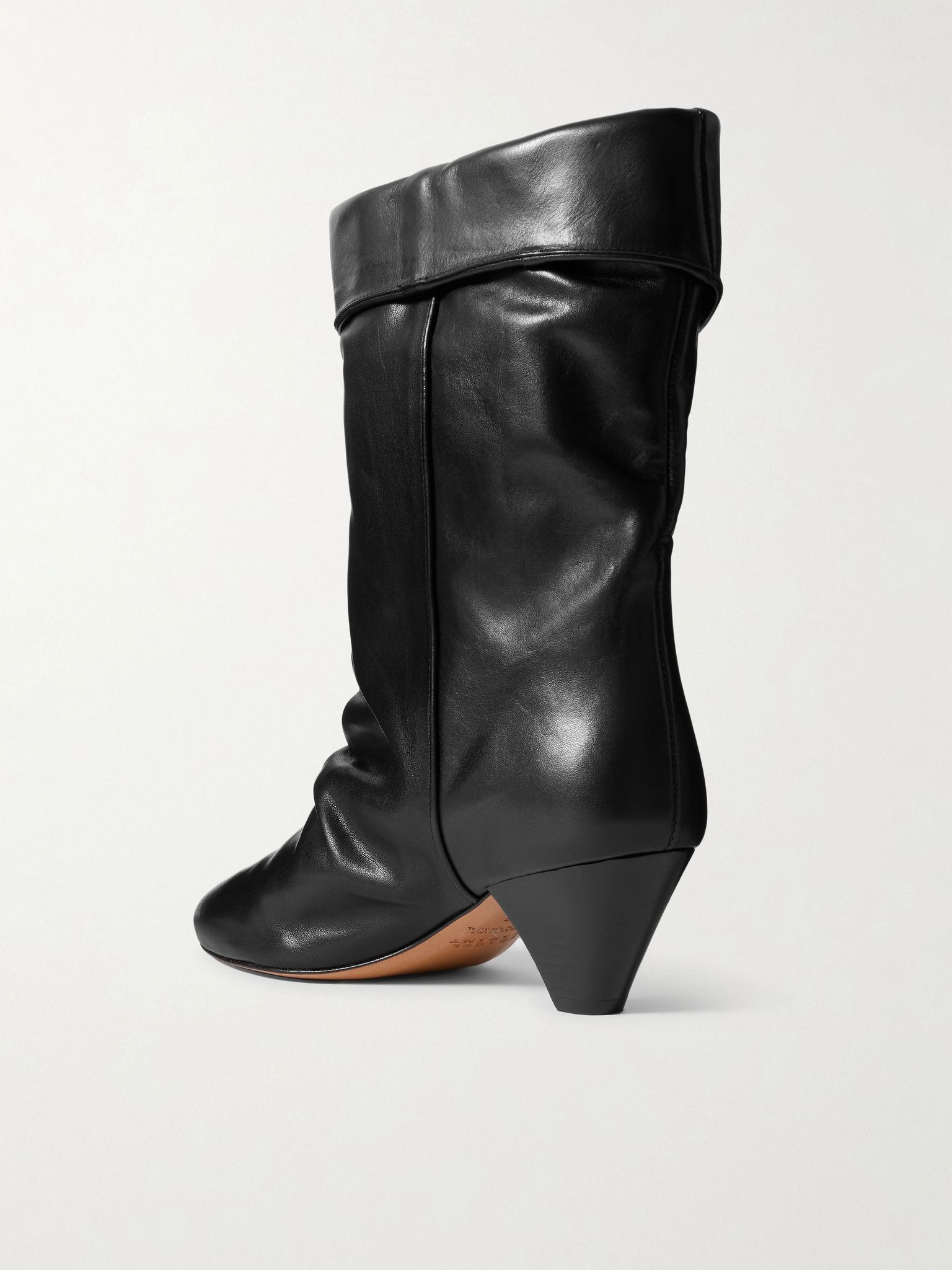 Dalby leather ankle boots Black - 3