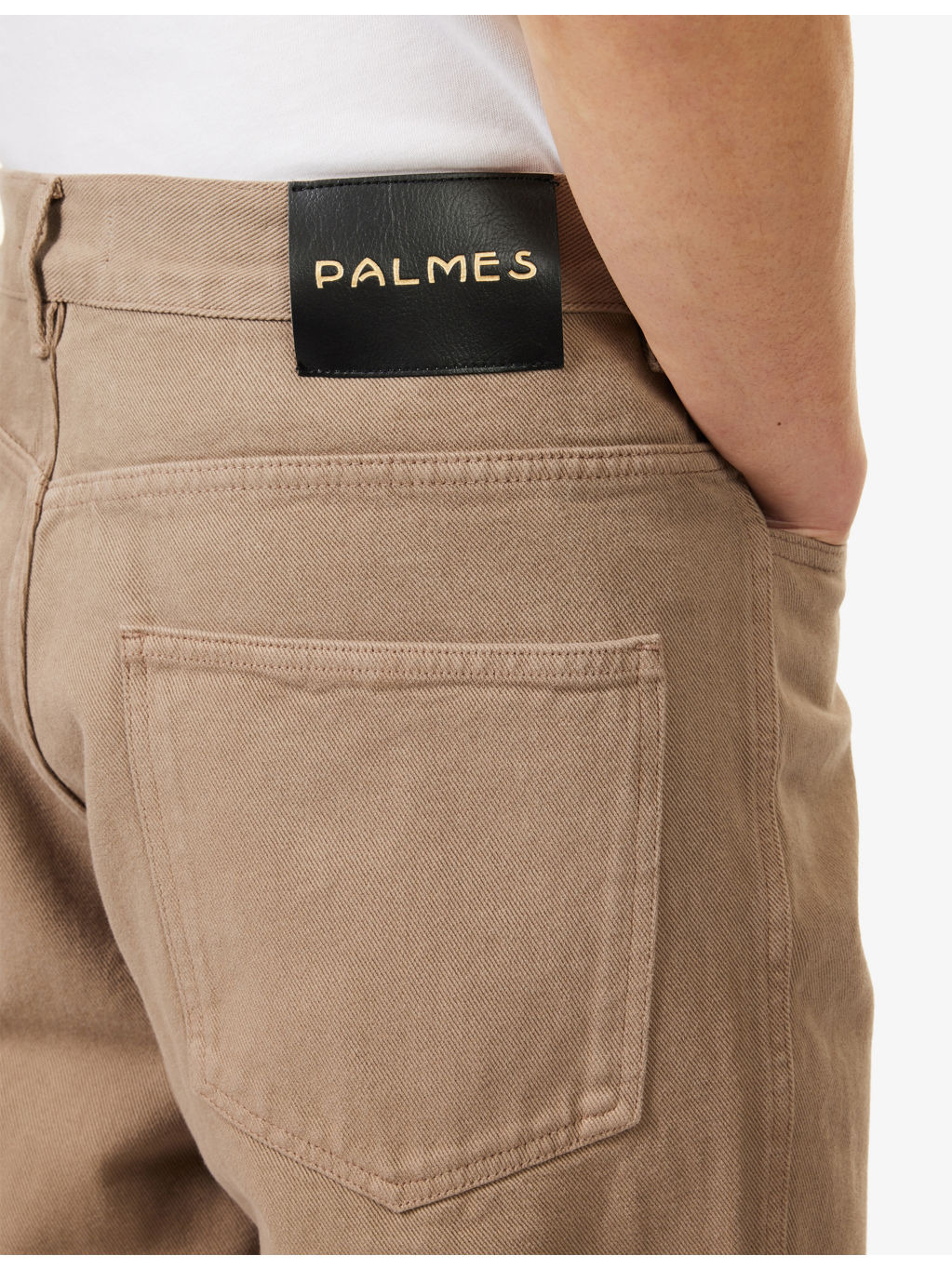 Coarse Straight-Leg Denim Trousers - 5