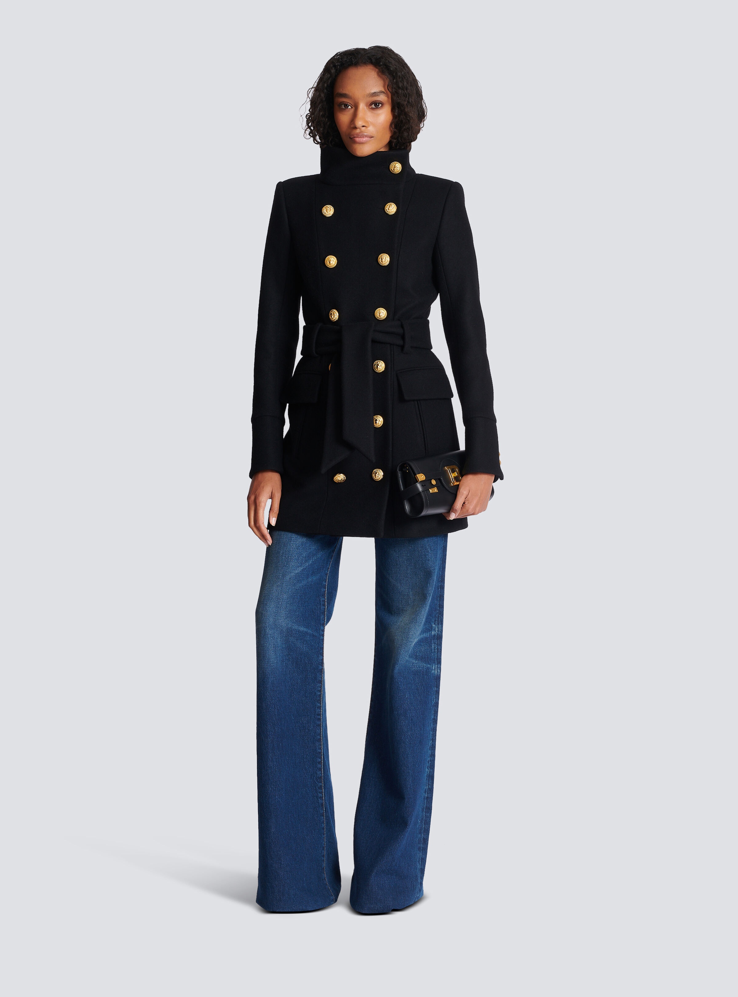 Officer coat with belt - 2
