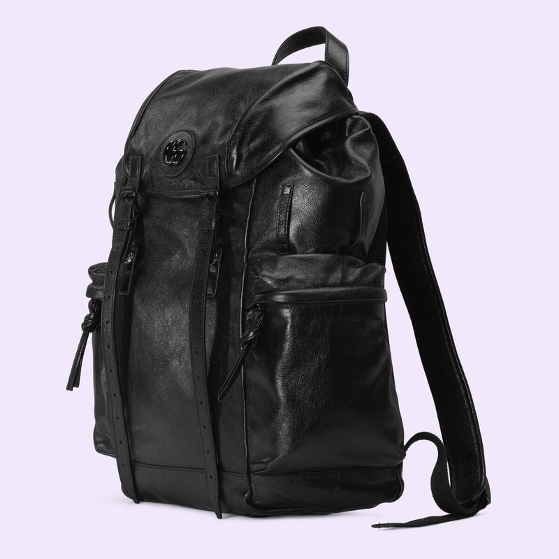 GUCCI Backpack with tonal Double G outlook