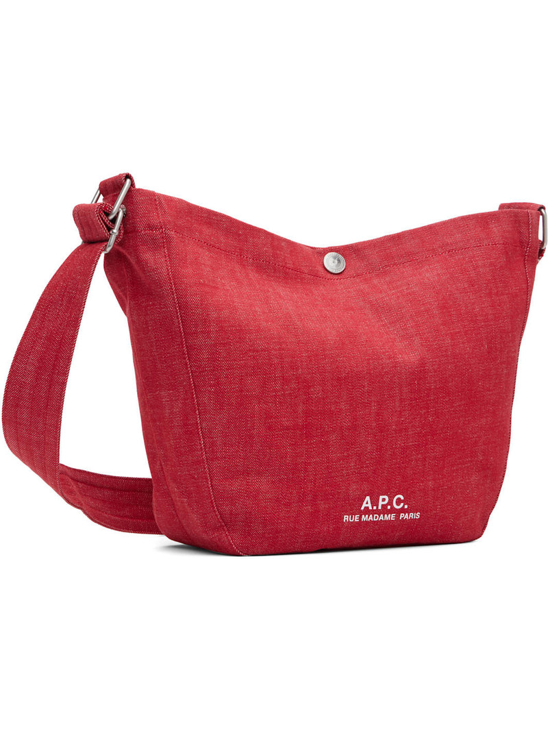 A.P.C. Red Journal Small Satchel outlook