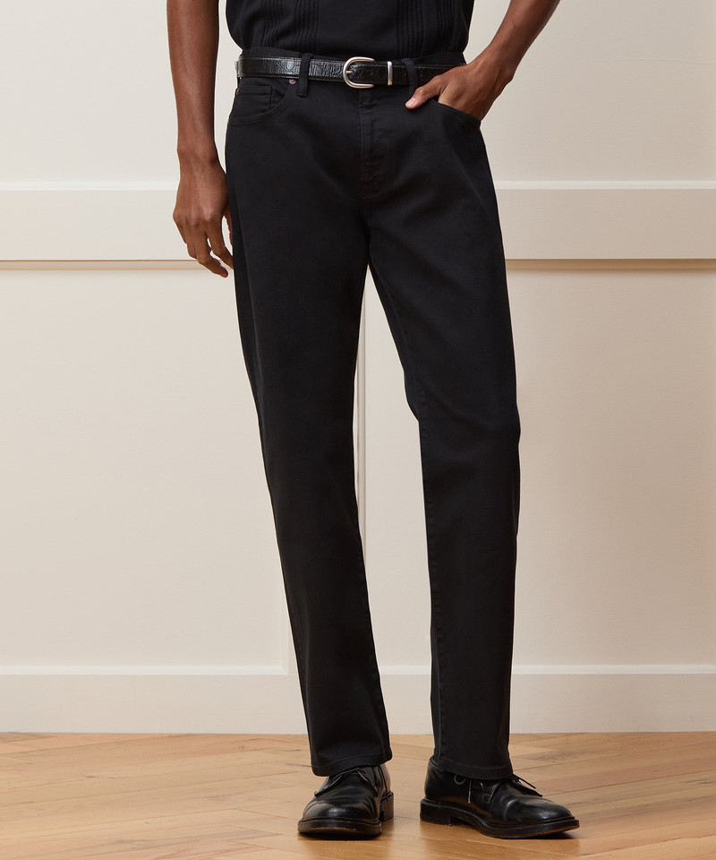 TODD SNYDER Straight Fit 5-Pocket Chino outlook