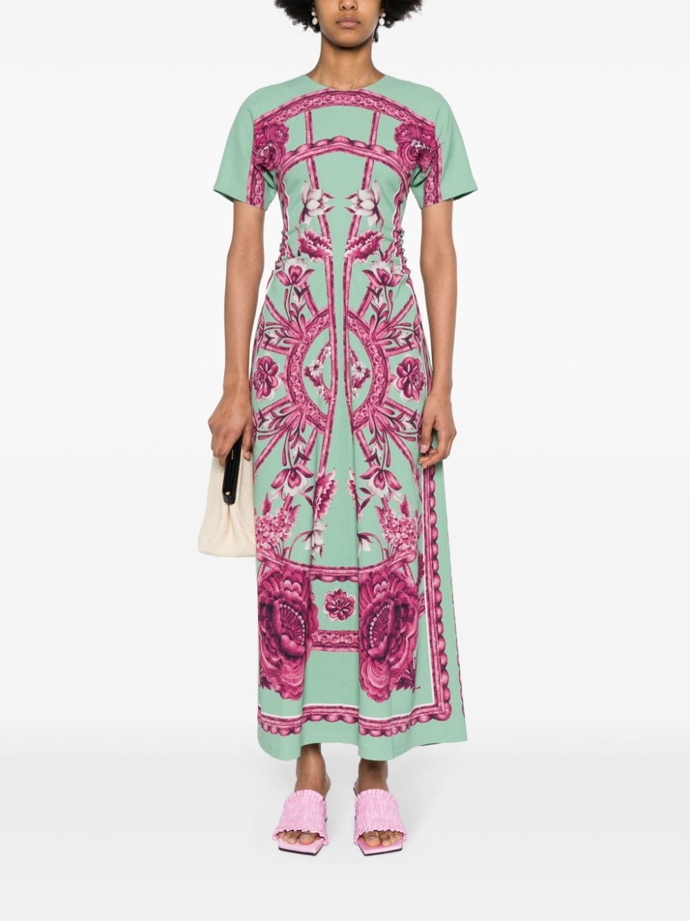 Angelica floral maxi dress - 2