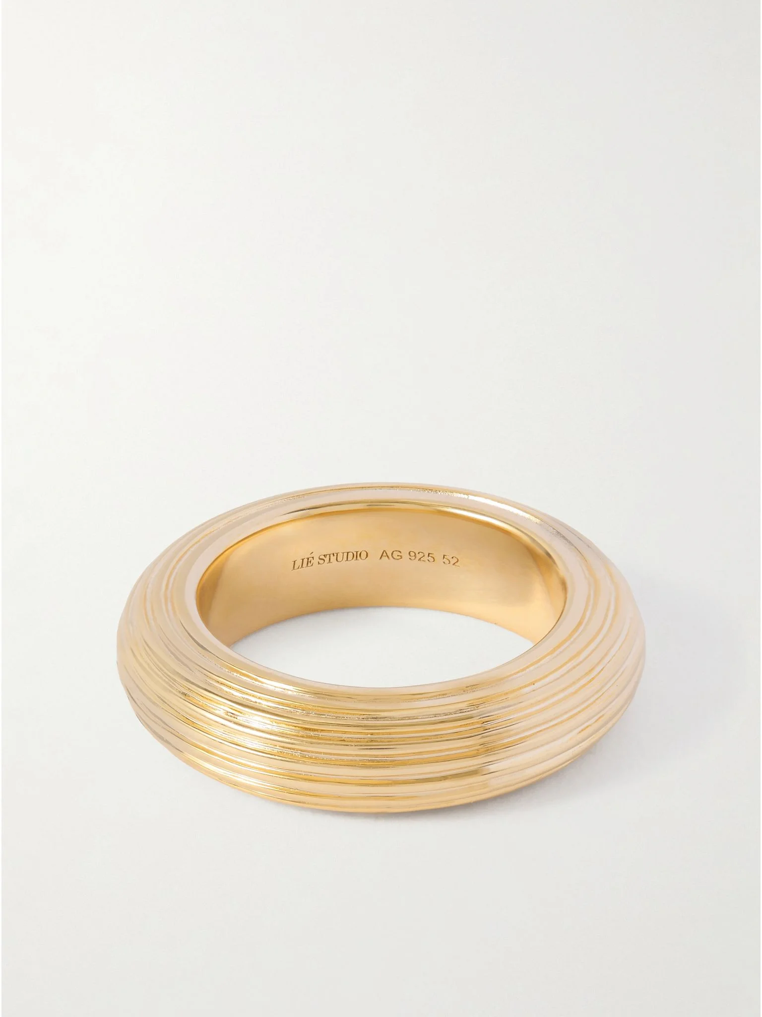 The Amelia gold-plated silver ring Gold - 1
