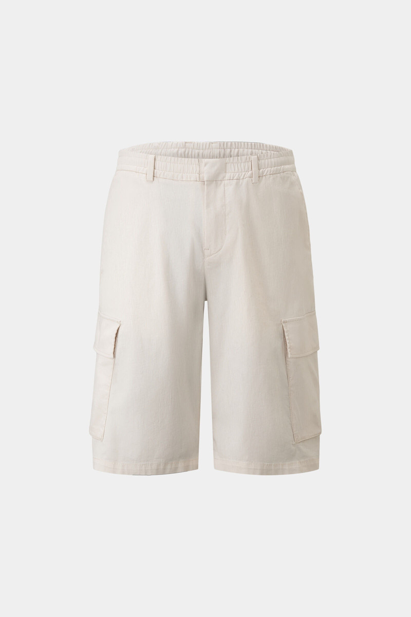 Marc cargo shorts in Cream 1