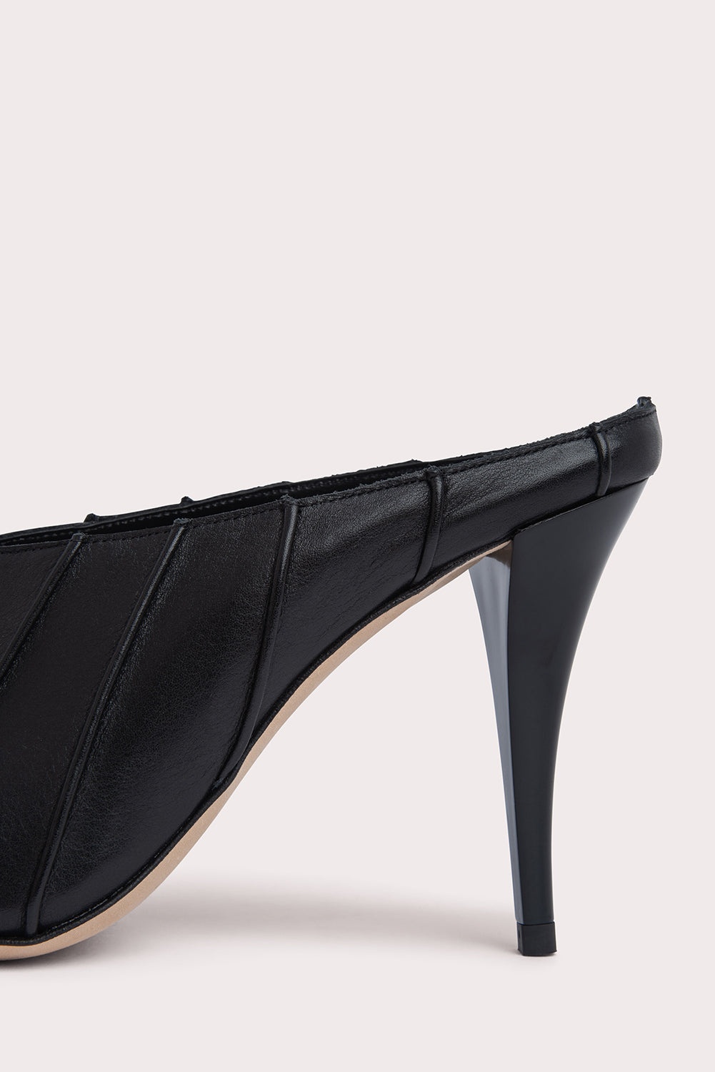 Trish Black Nappa Leather - 7