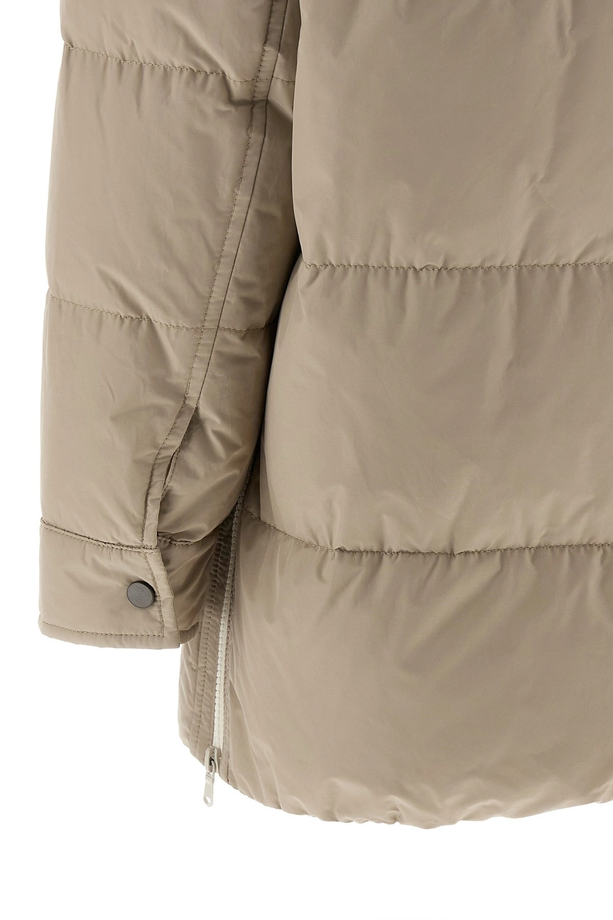Knitted neck down jacket - 4