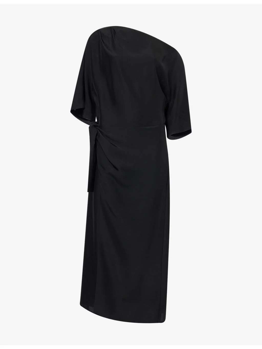 Elsen Off-Shoulder Woven Midi Dress - 1