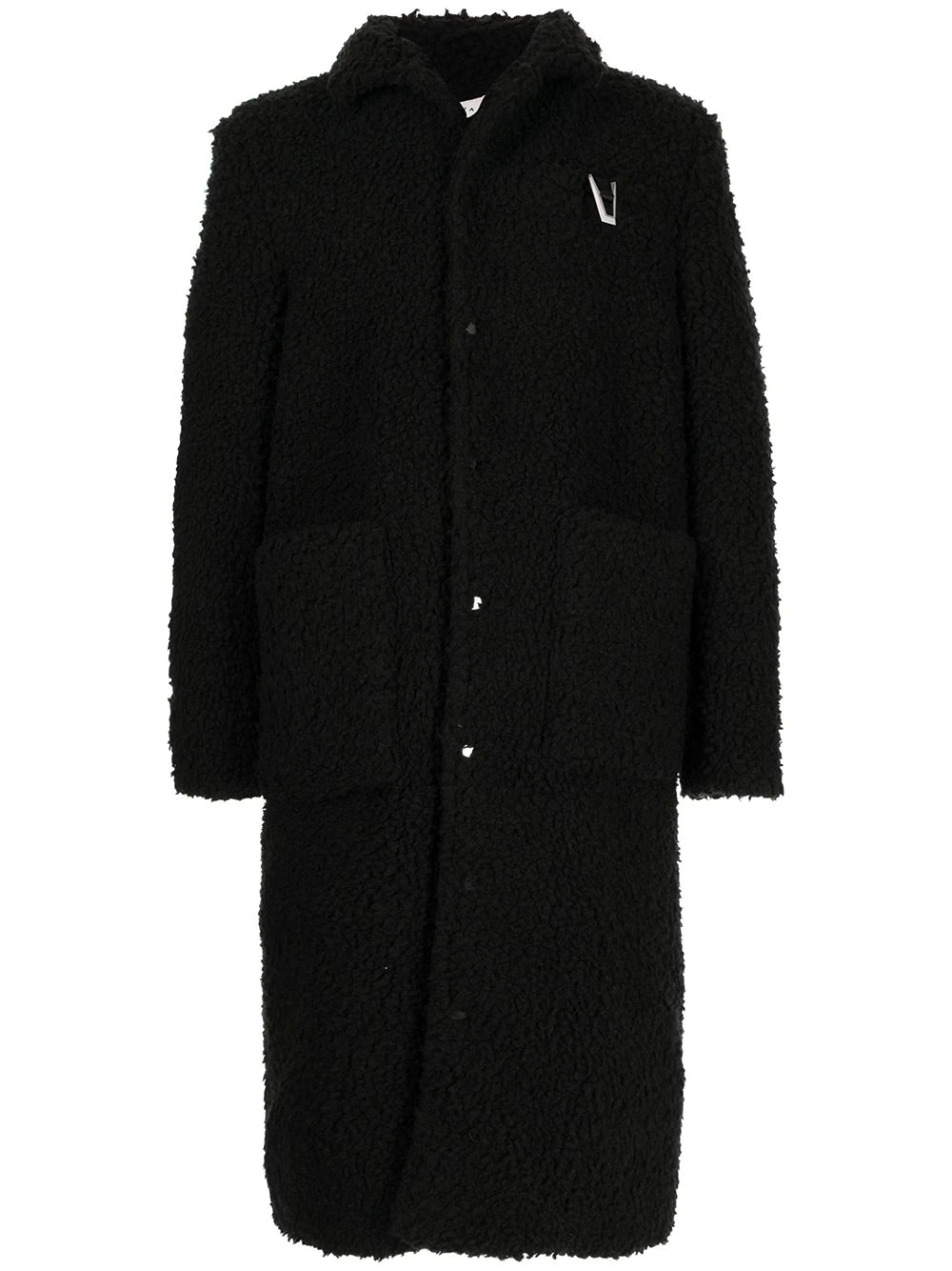 Polar single-breasted coat - 1