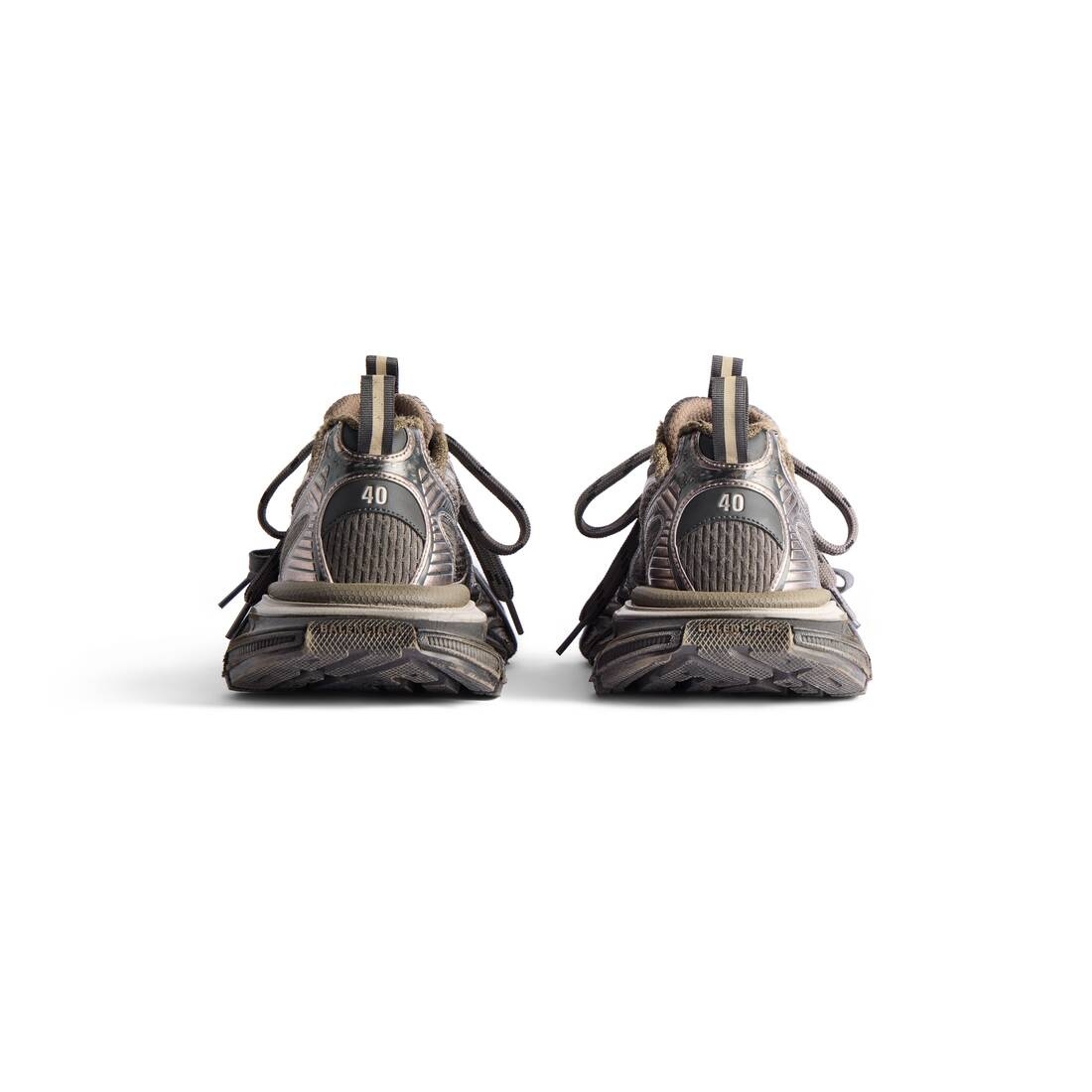 Men's 3xl Sneaker Worn-out in Brown - 5