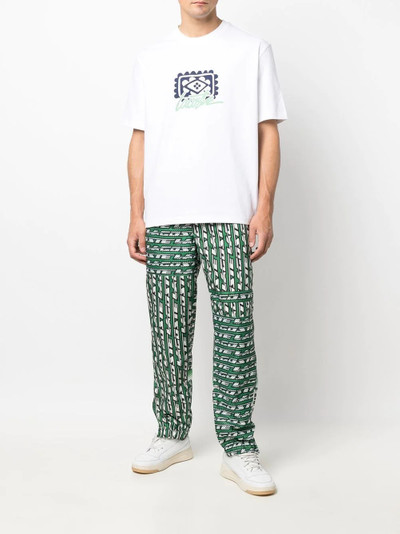 LACOSTE logo-print T-shirt outlook