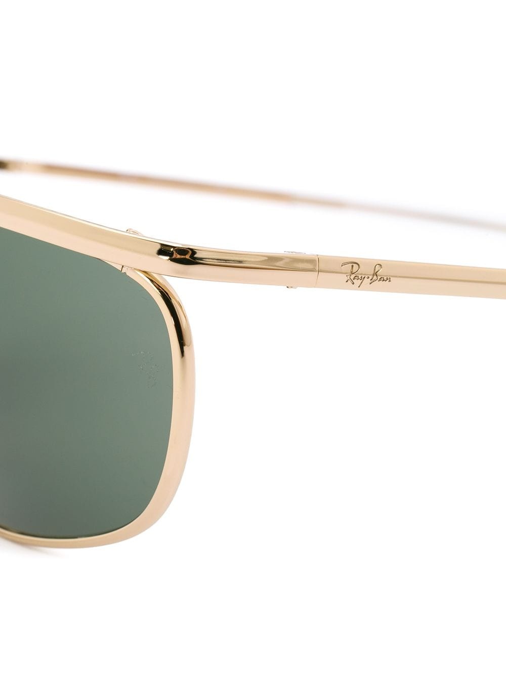 oval frame sunglasses - 3