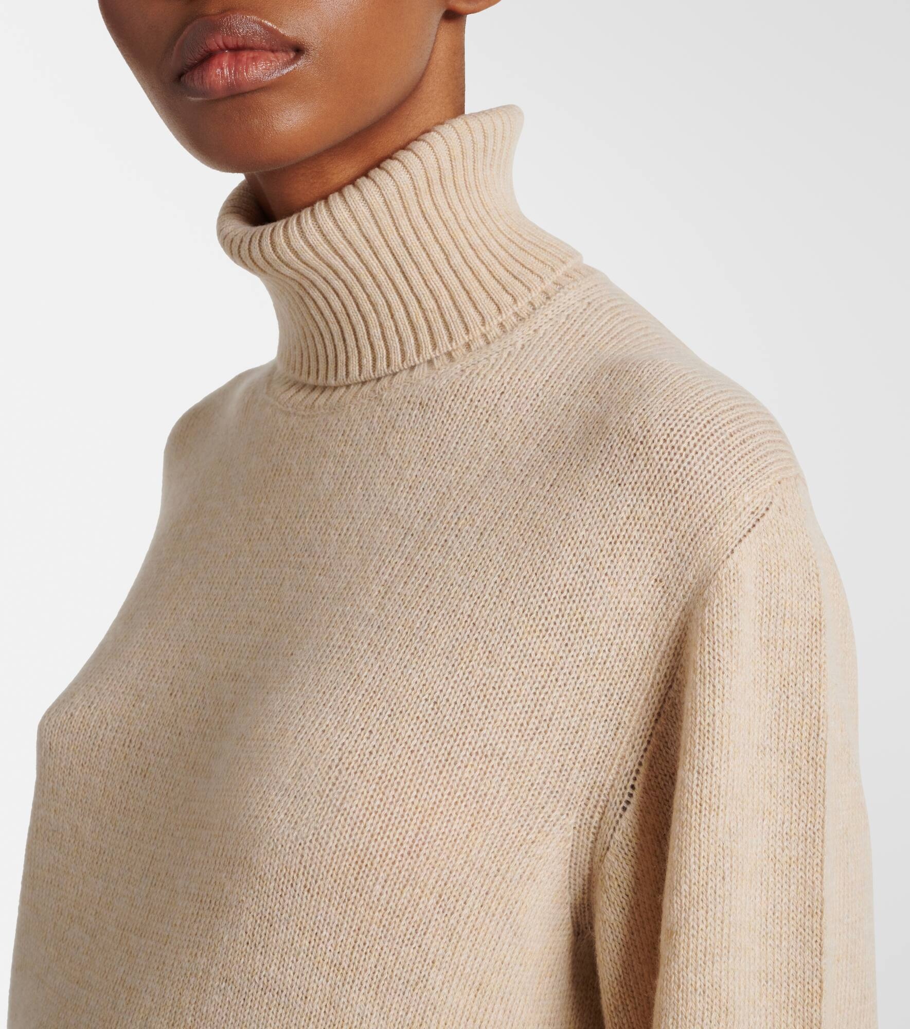 Cellio cashmere turtleneck sweater - 4