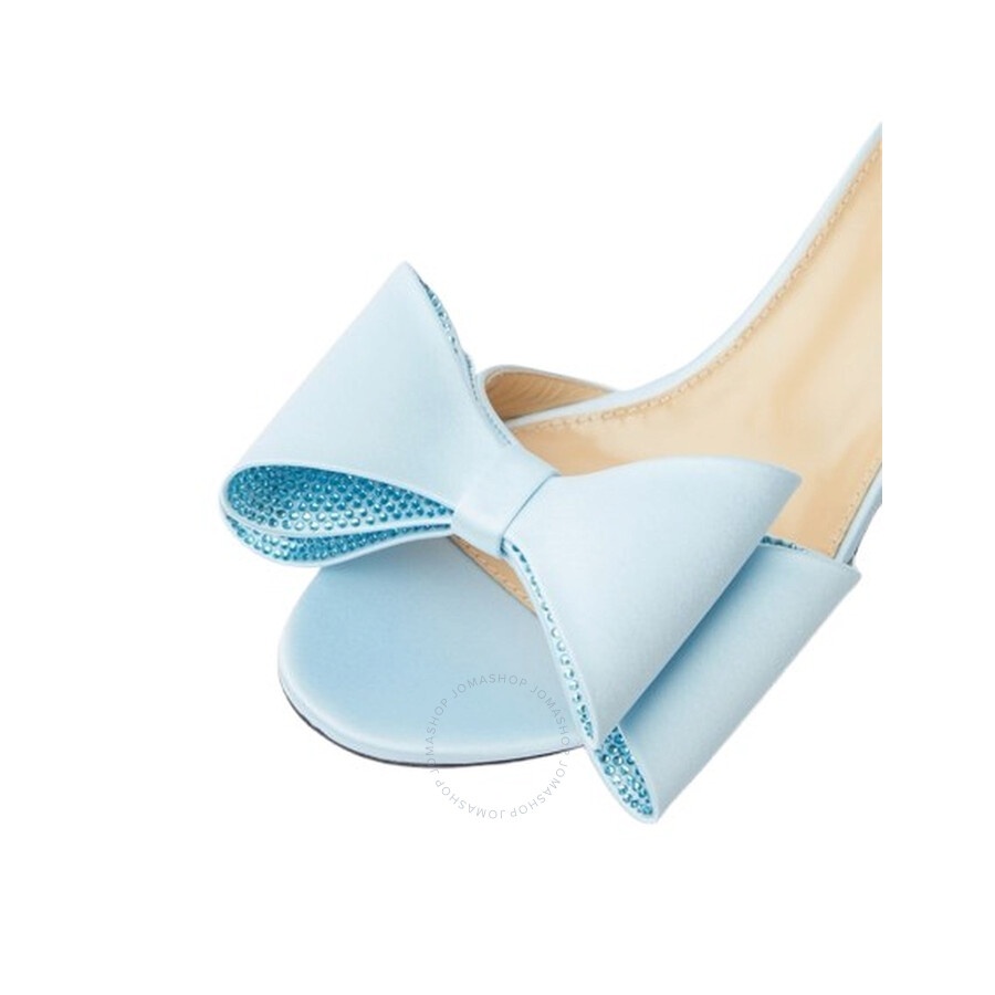 Mach & Mach Satin Double Bow Mule - 4