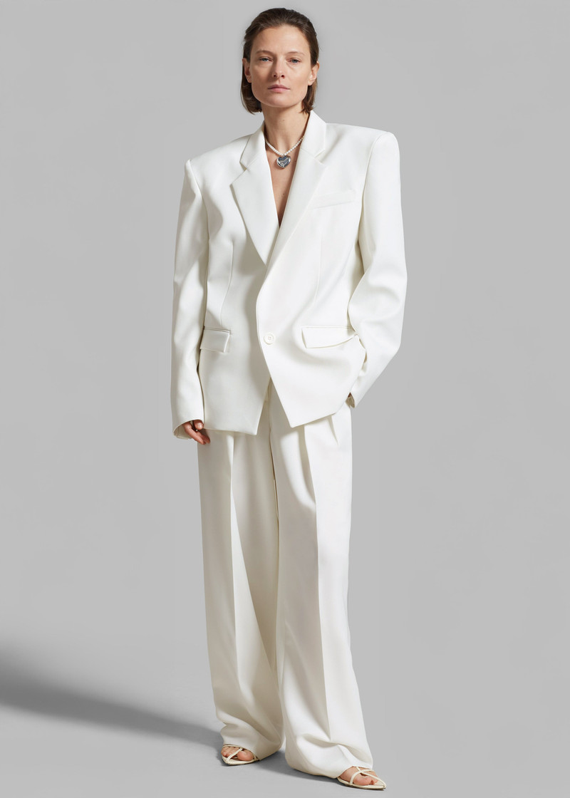 Jun Blazer - White 4