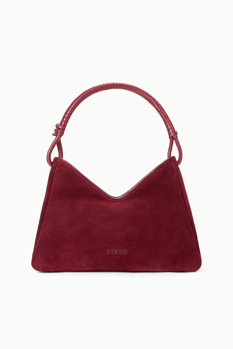 STAUD VALERIE SHOULDER BAG PINOT SUEDE 3