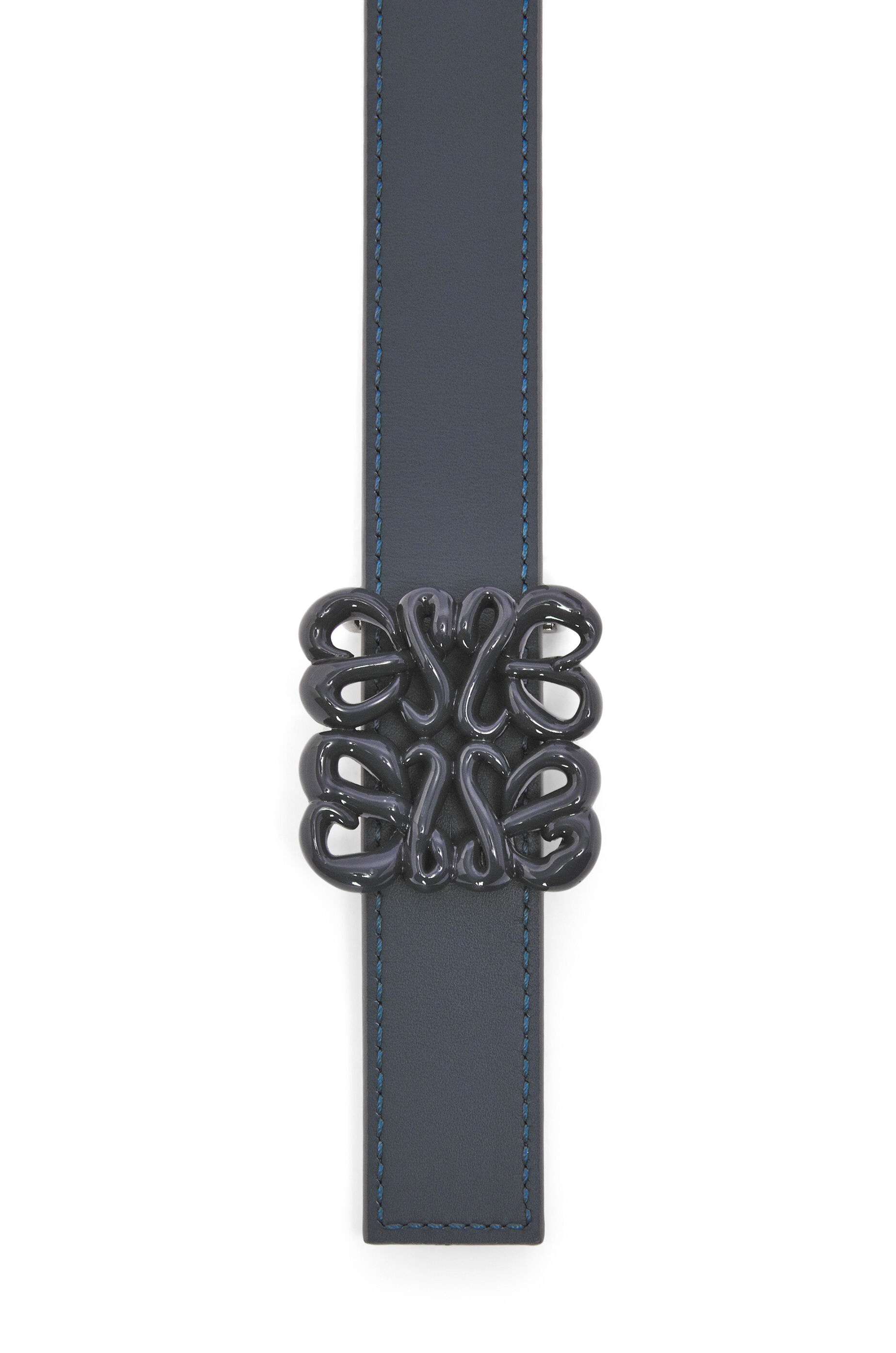 Reversible Inflated Anagram belt in soft calfskin - 4
