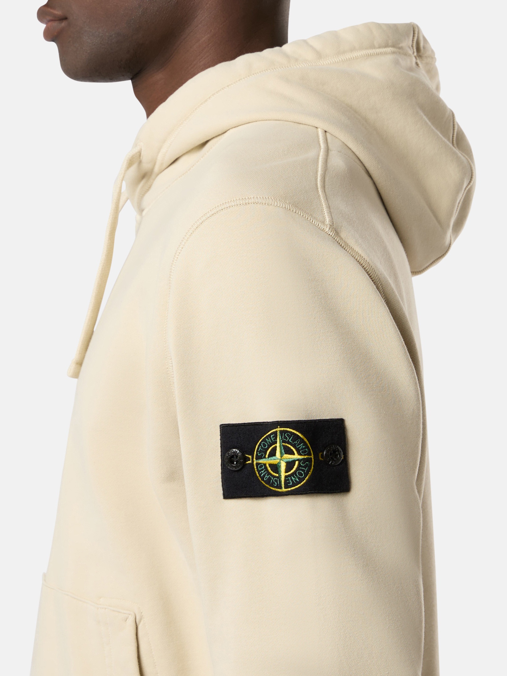 ★【STONE 】★64151 Cotton Fleece Hooded Sweatshir.t★ Stone Island 64151 COTTON FLEECE | stoneisland | REVERSIBLE