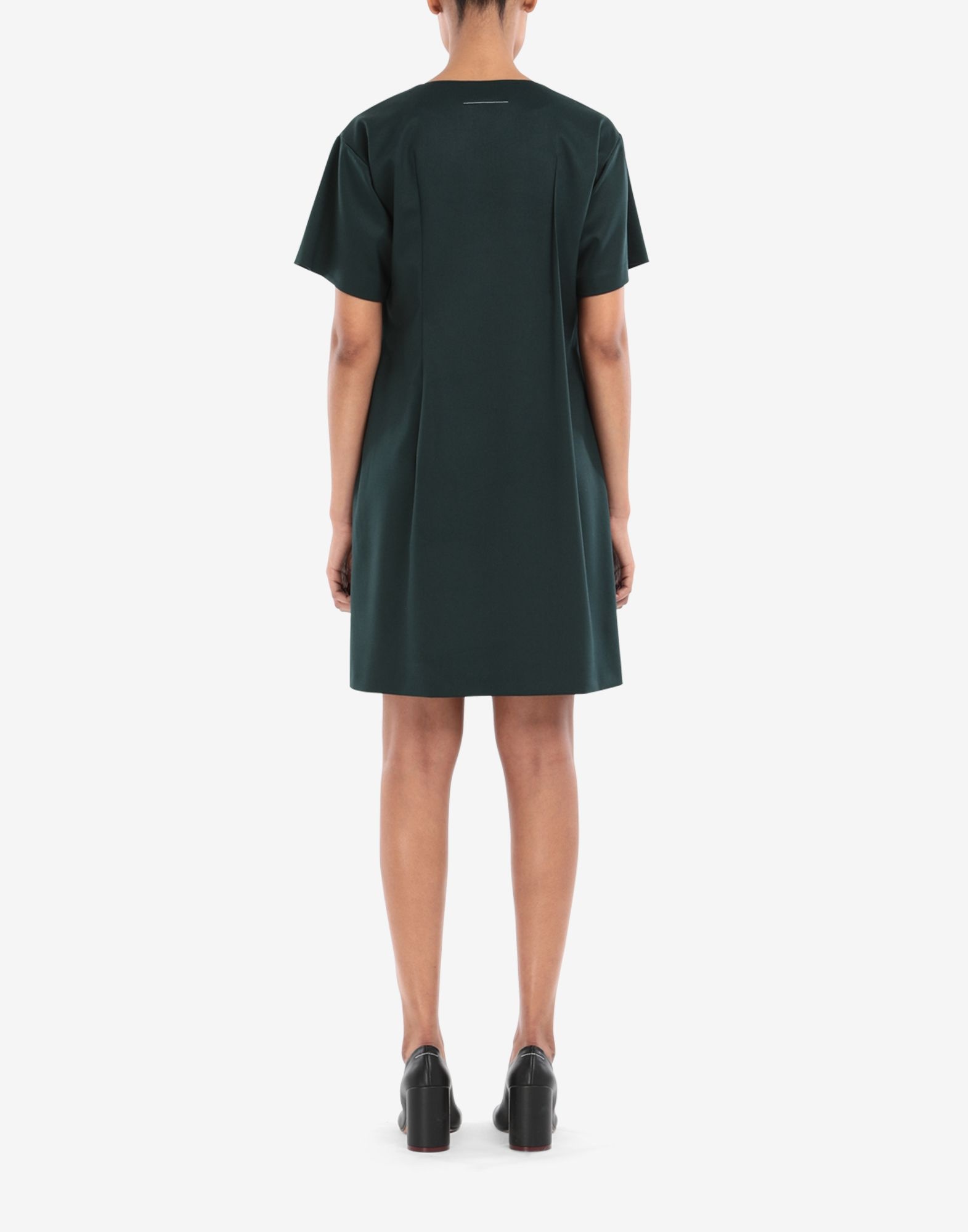 Asymmetrical dart dress - 4