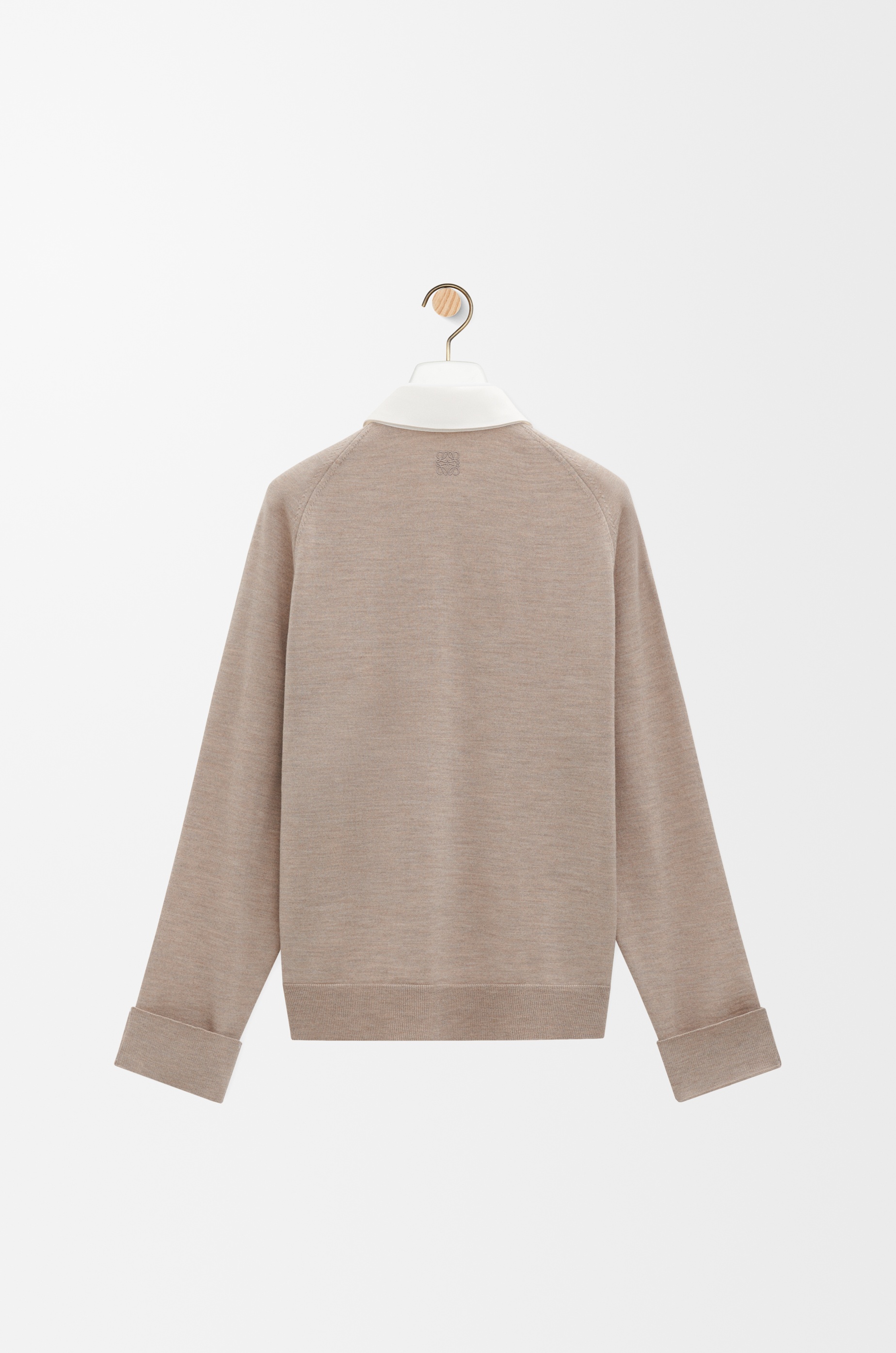 Hybrid shirt in cotton and wool - 2