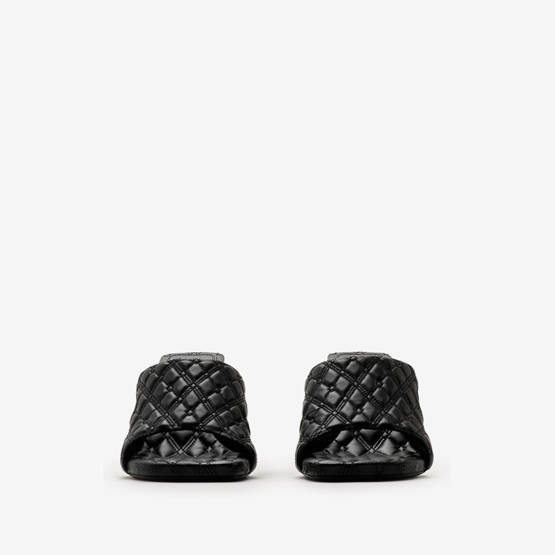 Leather Quilt Mules 3
