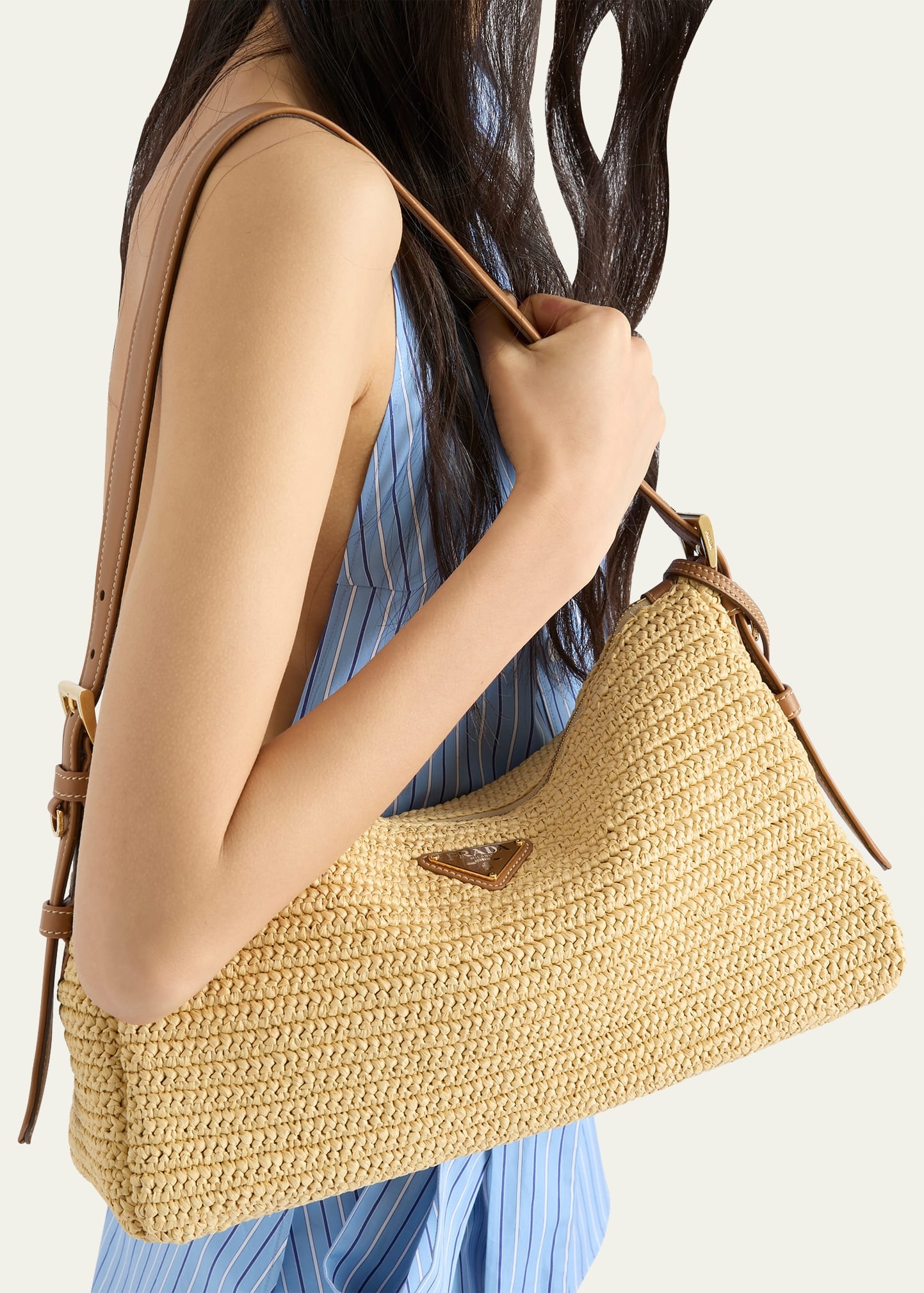 Zip Crochet Shoulder Bag - 2