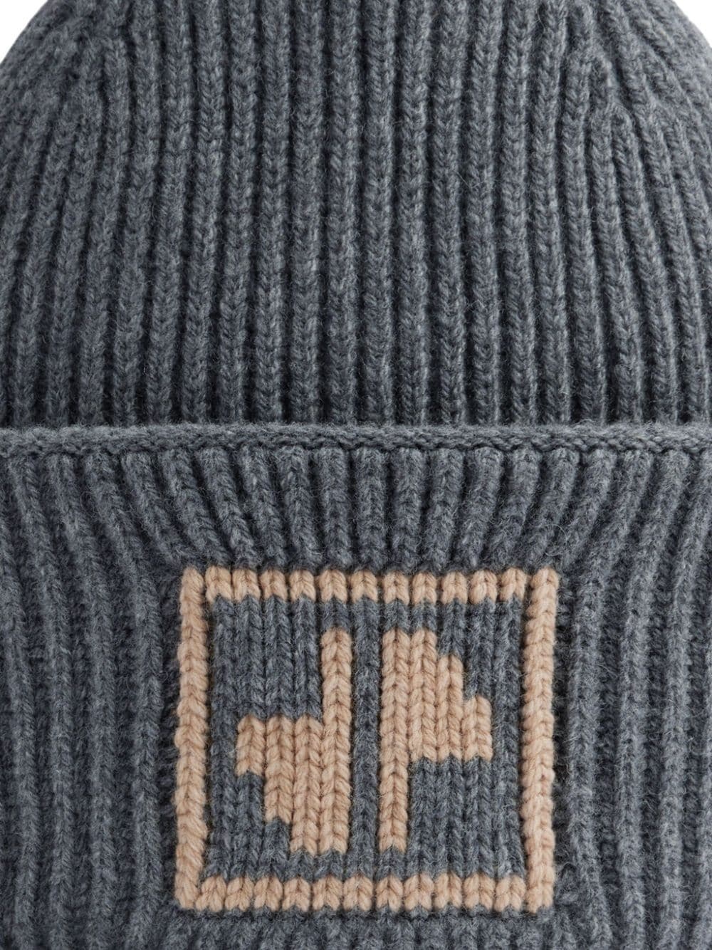 JP ribbed wool beanie - 2